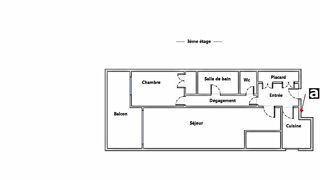  Appartement à vendre 2 pièces 57 m²