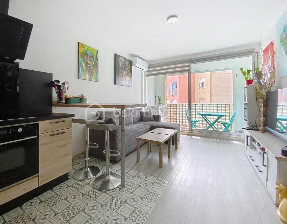 ** CAP DAGDE - SECTEUR LE MOLE - APPARTEMENT T2 + LOGGIA + PARKING COUVERT **