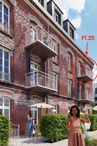 Vente Appartement À 100 M DE LA PLAGE – SUPERBE T3 NEUF DE 72 M² AVEC 2 BALCONS Berck