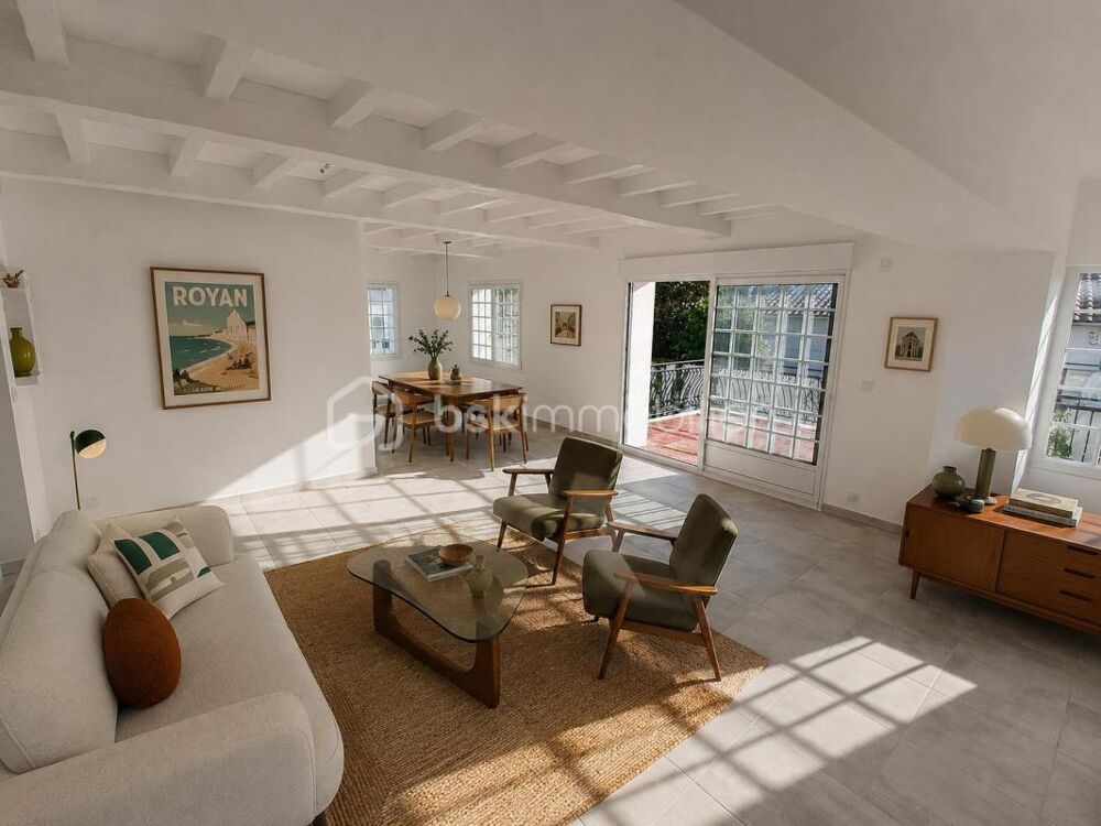 Location Villa Meschers-sur-Gironde – Maison rénovée de 160 m² avec 4 chambres, jardin et garage Meschers sur gironde