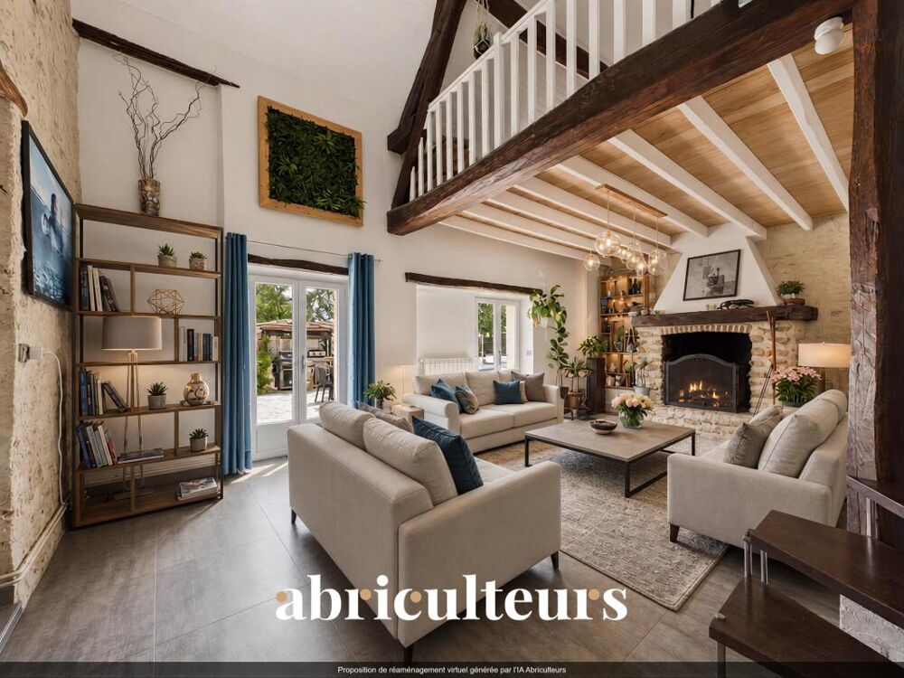 Vente Maison Calme absolu dans cette maison de charme bucolique rénovée de 250m² à Vert le Grand (91810) Vert le grand