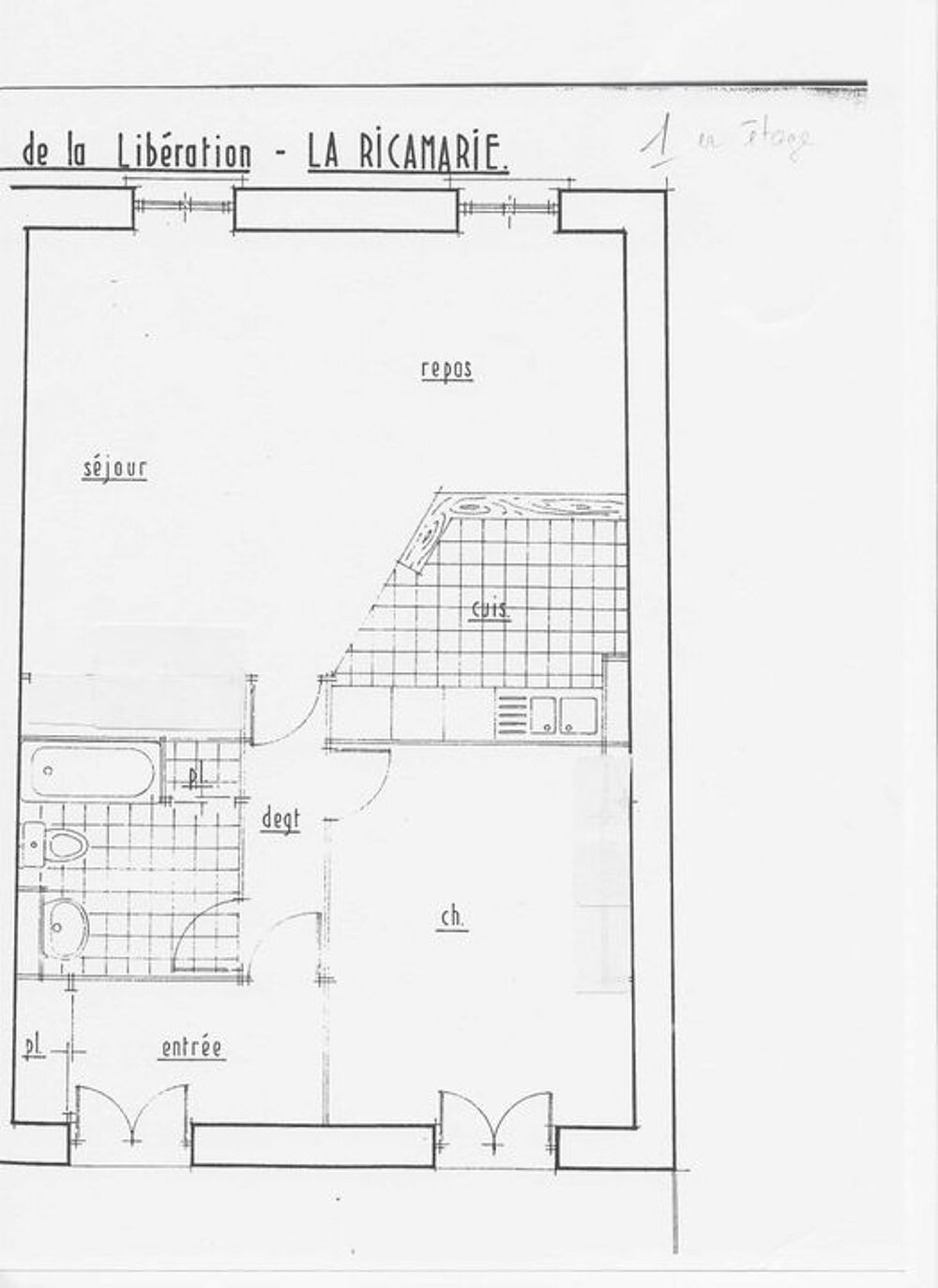 Appartement de 71m2 à louer sur La Ricamarie