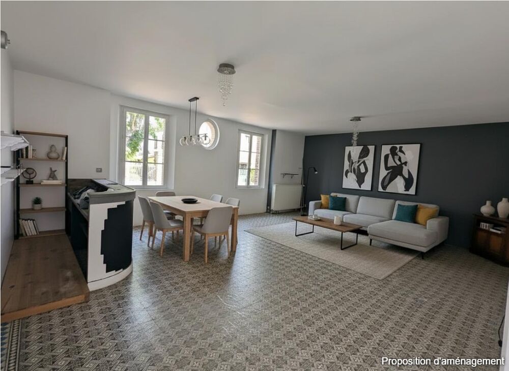 Vente Maison Propriété 7 pièce(s) 209 m2 (Ancien hotel) Bretoncelles