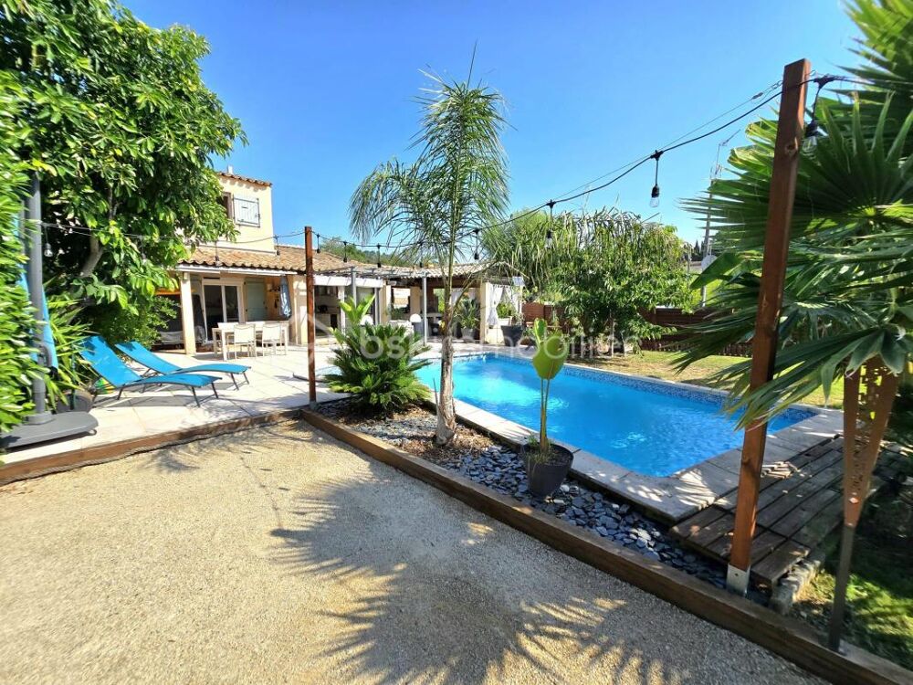 Maison 4 pièces avec piscine, jardin et chambre de plain-pied  À seulement 5 minutes du village