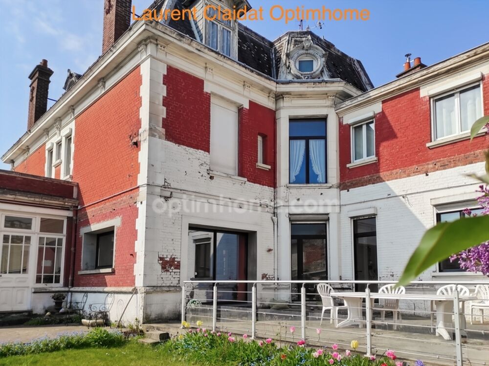 RARE À SAINT-QUENTIN  MAISON DE CARACTÈRE  6 CHAMBRES  BUREAU INDÉPENDANT  JARDIN  STATIONNEMENT