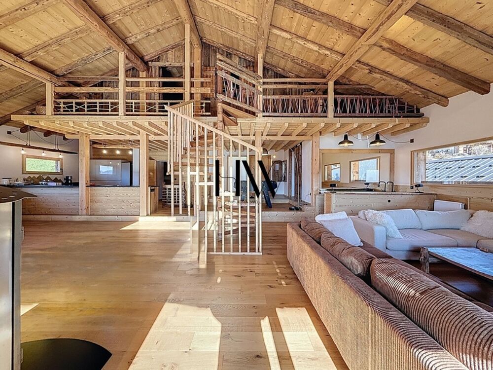 Vente Chalet Chalet d'exception à proximité de Megève – Vue panoramique sur les Aravis et Crest-Voland Megeve