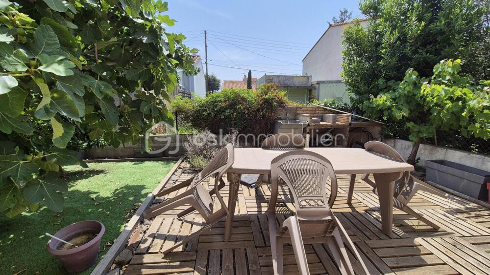 A VENDRE MAISON DEUX FACES TRAVERSANTE PLAIN PIED DE 85M² SUR TERRAIN DE 224M² A PALAU DEL VIDRE