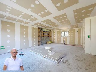 Vente Maison Dpt Isère (38), à vendre LES ABRETS maison P5 de 105,7 m²  - Plain pied A TERMINER Les abrets