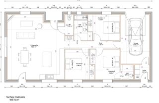  Maison  vendre 5 pices 105 m