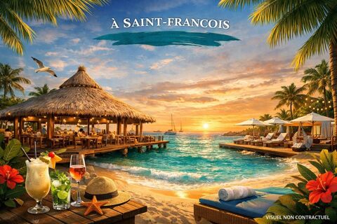 EN EXCLUSIVITE - FONDS DE COMMERCE RESTAURANT – EMPLACEMENT N&deg;1 – MARINA DE SAINT-FRAN&Ccedil;OIS 440000 97118 Saint francois