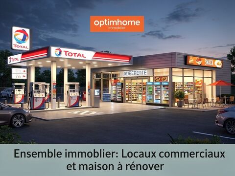 Ensemble Immobilier Commercial et Maison &agrave; r&eacute;nover - SAINT DENIS DE MAILLOC (14) 220000 14100 Saint denis de mailloc