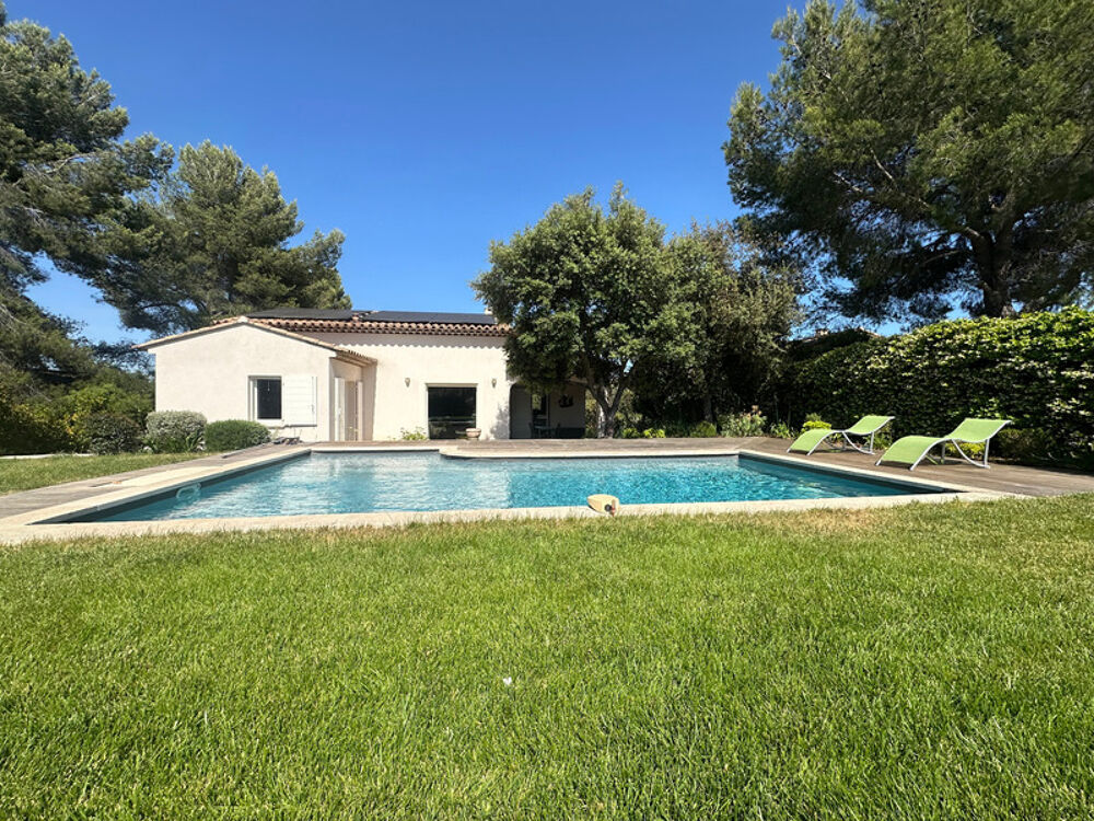 AIX EN PROVENCE LA DURANNE - Maison 159M2 -Double garage 80m2 -T3 50m2 - Terrain 1236m2