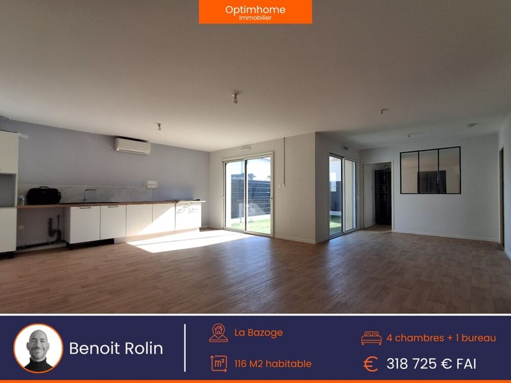 Vente Maison Maison à vendre 6 pièces LA BAZOGE (72) La bazoge
