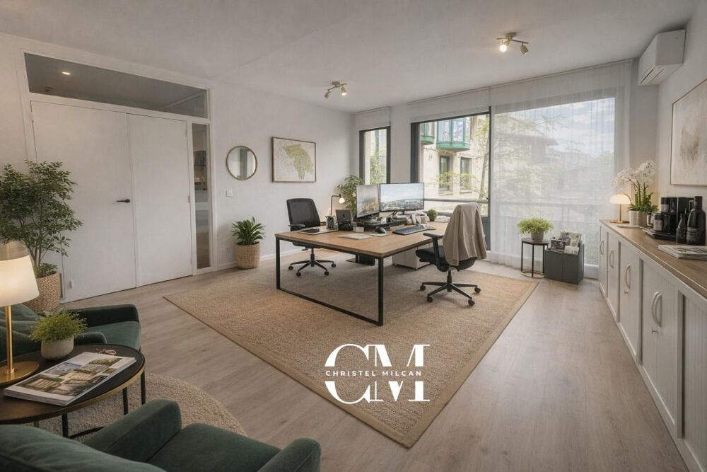 Vente Appartement BUREAUX/APPARTEMENT- T3- Bordeaux- Caudéran - parc Bordelais - parking - 90 m2 Bordeaux