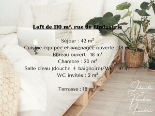  Loft  louer 5 pices 110 m Baie mahault