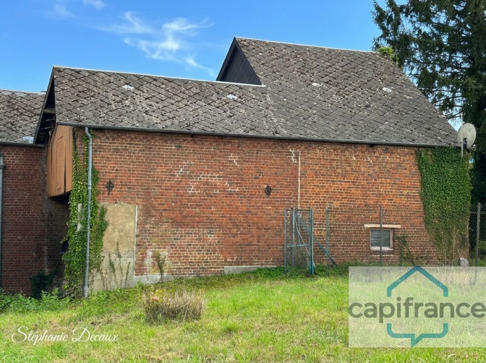 Vente Maison A VENDRE : Grange aménageable 270 m2 + Terrain 720 m2 – Centre GLAGEON (59132) Glageon