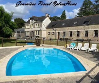 Vente Maison Propriété d'exception de 370 m2 à Pluméliau-Bieuzy avec piscine extérieure chauffée sur 6700 m2 de verdure Plumeliau