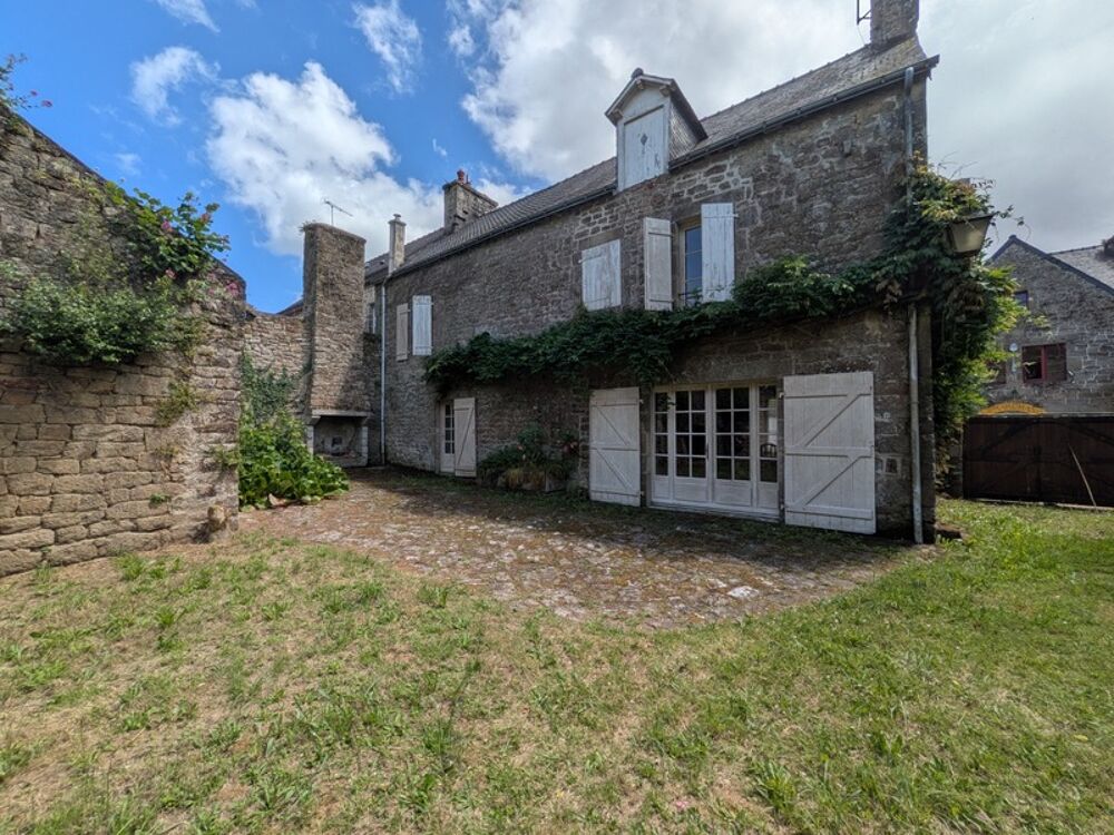 GUEMENE SUR SCORFF MAISON BOURGEOISE À RÉNOVER DE 5 PIÈCES 131M² ENVIRON TROIS DÉPENDANCES EN PIERRE SOUS ARDOISE PARCELLE DE 17