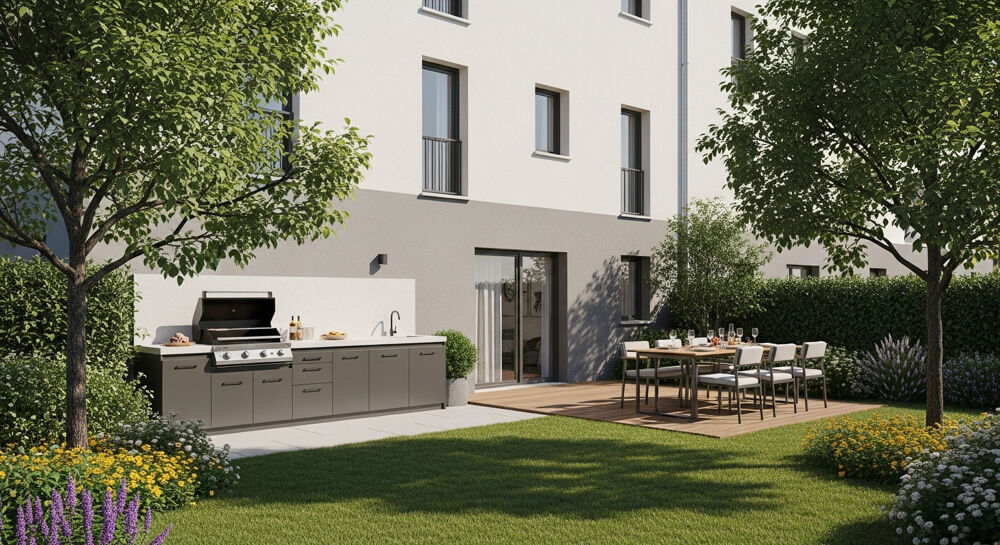 Vente Appartement 2 PIÈCES de 39m² + UN JARDIN + PARKING - CROLLES Crolles