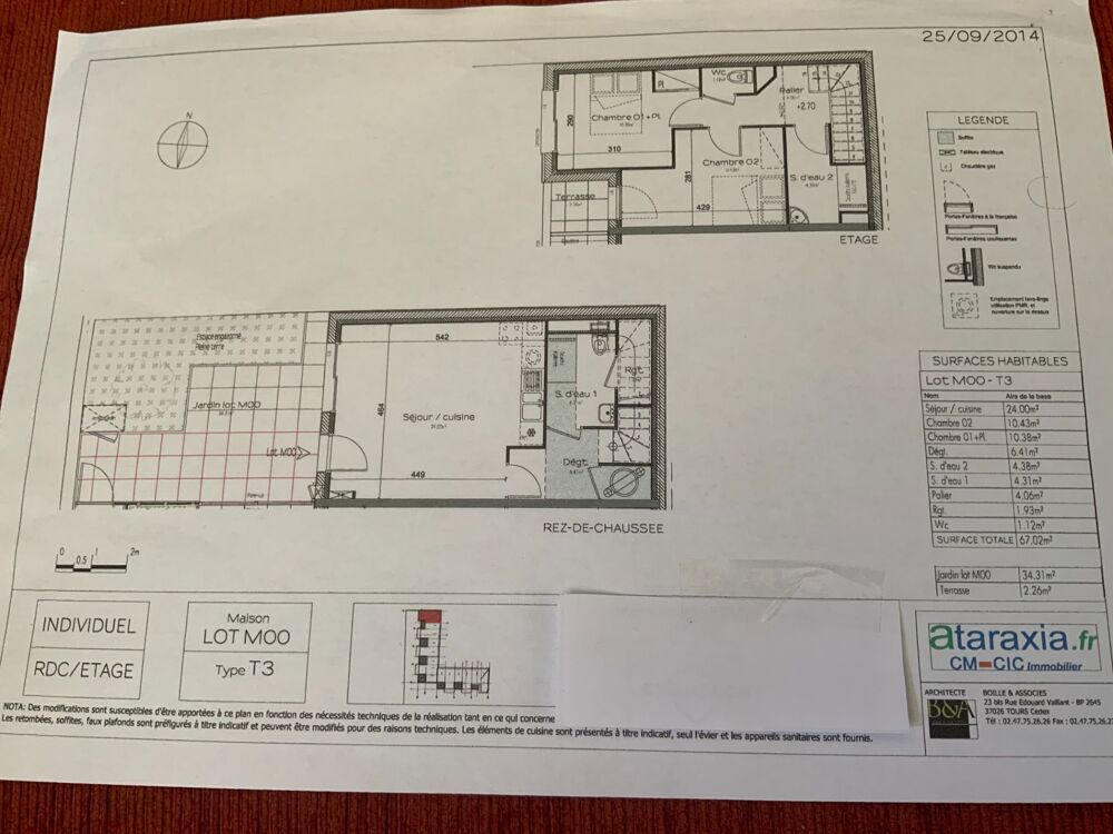 Maison à vendre 3 pièces rue victor hugo AVEC PARKING EN SOUS-SOL TOURS (37)porte ouverte samedi et dimanche a 10 minutes de
