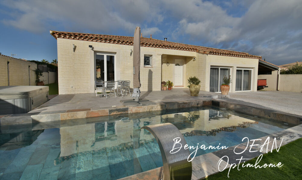 Villa contemporaine de plain-pied avec prestations haut de gamme  Sauvian