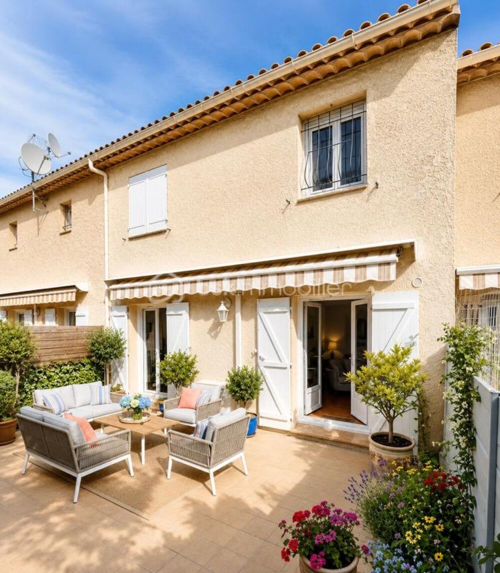 La Gaude  Maison impeccable avec jardin, garage et revenus photovoltaïques