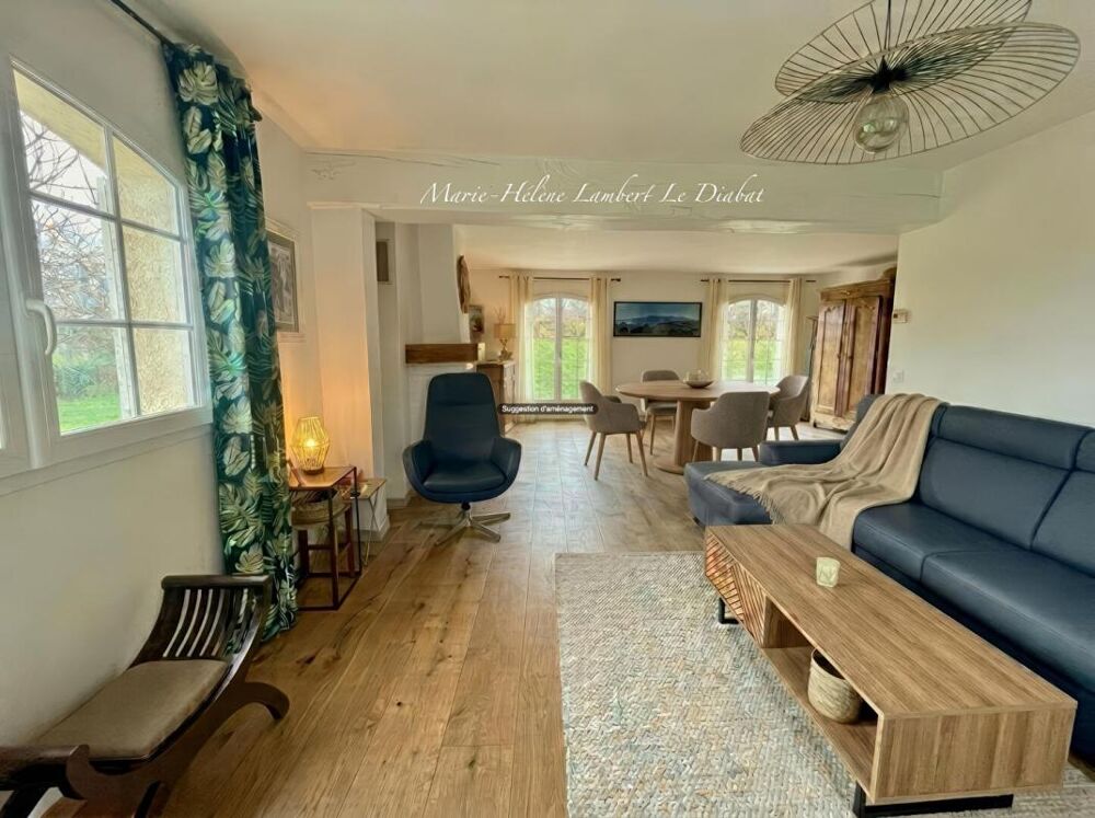 MAISON CLIMATISÉE À SAINT JOUIN BRUNEVAL - VIE DE PLAIN PIED - Maison 7 pièce(s) - Jardin 1500 m2