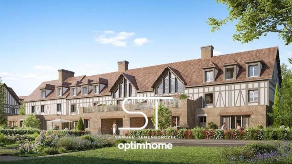 Appartement neuf T4 de 98,60 m² avec jardin, terrasse et Garage  Beaumont-en-Auge (14950)