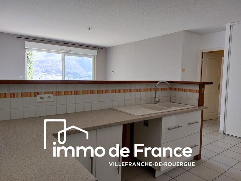 Vente Appartement Appartement  T3  63.62 m² avec terrasse+jardin+garage+parking+cellier Villefranche de rouergue