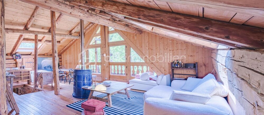 Chalet de 1798 entièrement rénové  refuge d'exception aux Aravis