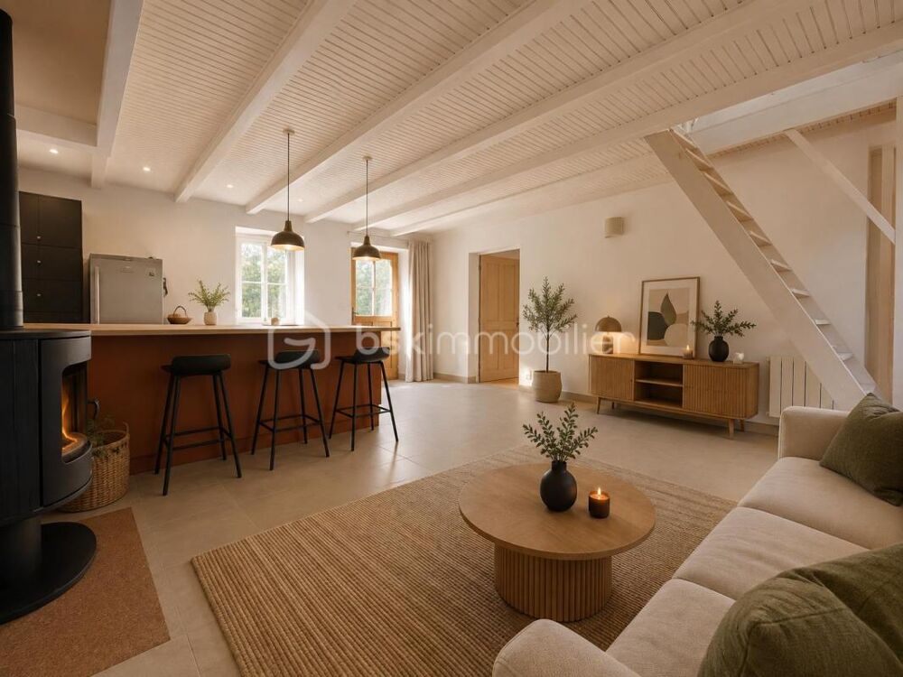 Vente Maison Maison en pierres 90m² - 4 chambres avec jardin Sud et dépendances - Saint-Dolay Saint dolay