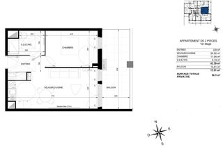 Vente Appartement La Seyne Sur Mer T2 de 42 m2  + grande terrasse 14 m2 + Parking La seyne sur mer