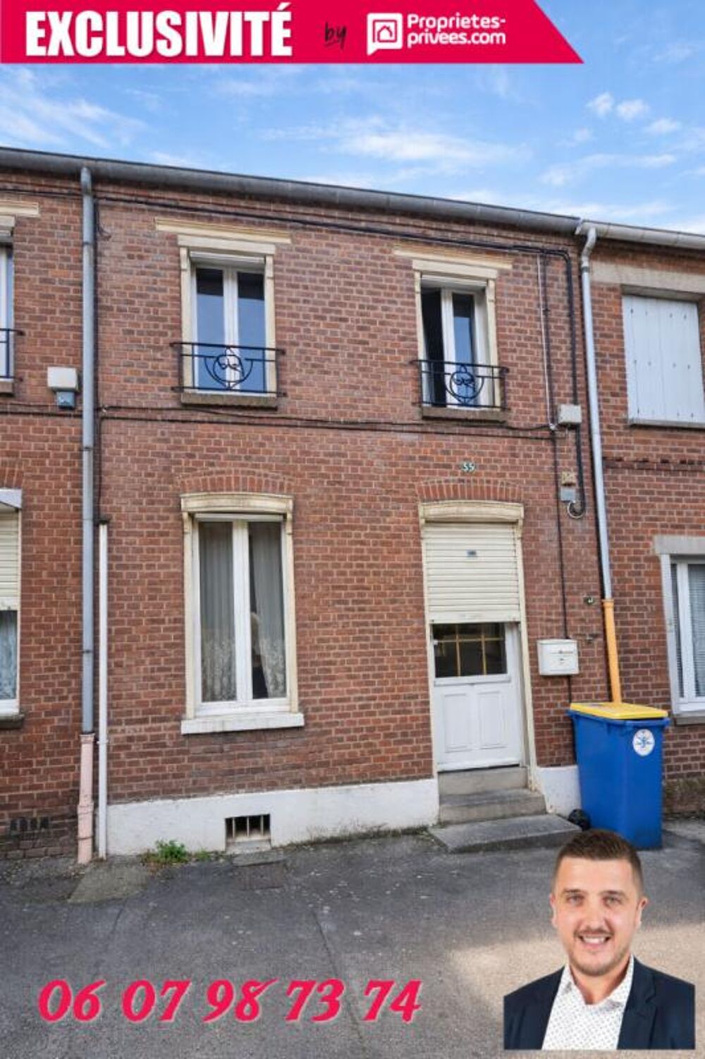 Maison avec garage et cour ? Idéal investissement locatif ? Rentabilité 11,2 %