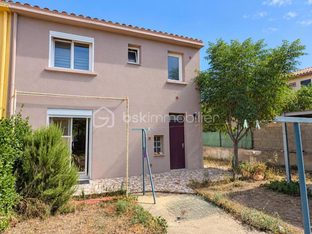Vente Maison Bages (66) – Maison 3 faces, 3 chambres, jardin et garage Bages