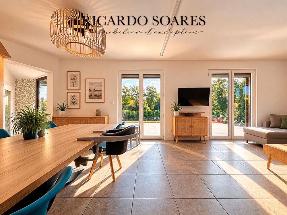 Vente Maison PONT-SAINTE MAXENCE (SARRON) 60700 - VUE SUR L'OISE / MAISON FAMILIALE 163 m2 AU SOL / SOUS-SOL TOTAL / 5 CHAMBRES / TERRAIN 112 Pont sainte maxence
