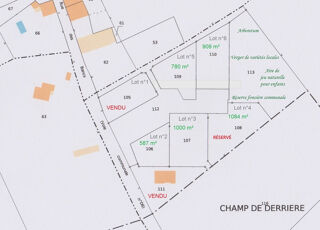  Terrain  vendre 909 m