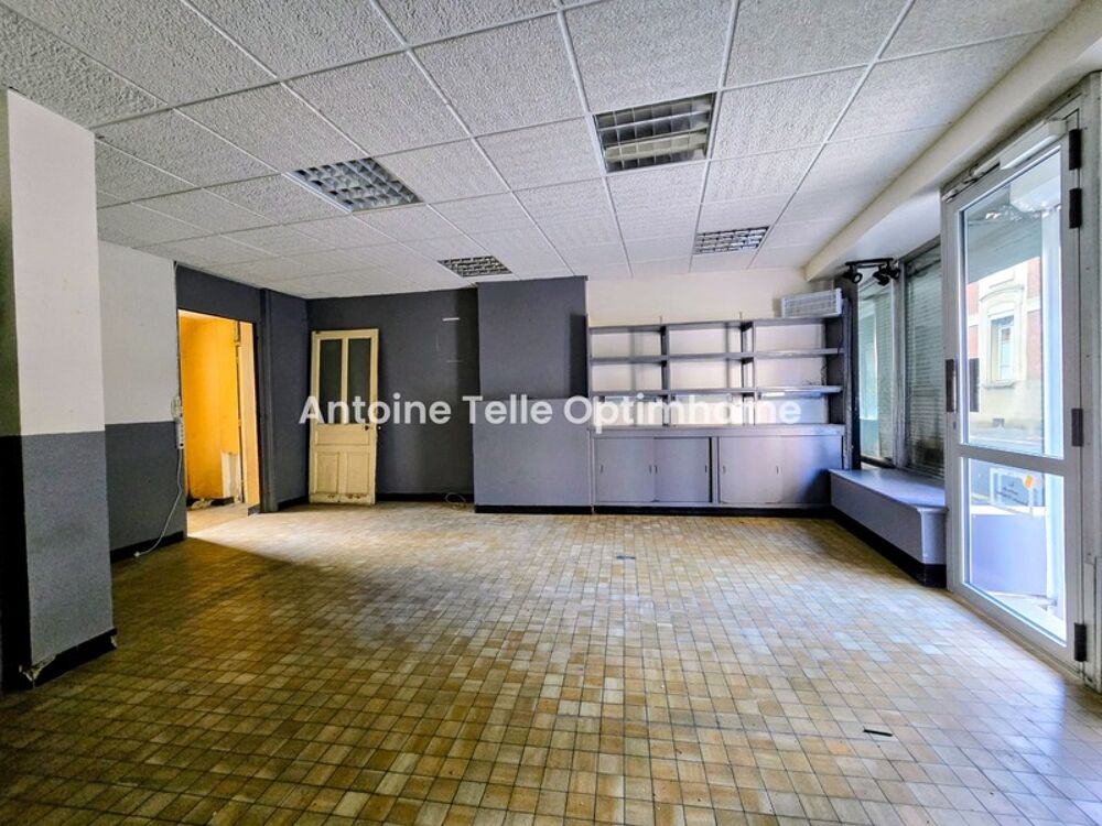 Vente Maison Poix du Nord 59218 - Ensemble immobilier (habitation, commerce, cour, terrain) sur 1620m² Poix du nord