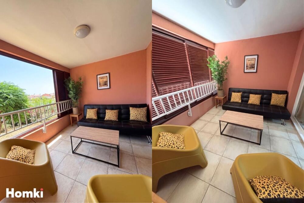 Vente Appartement LE BARCARÈS – CAP COUDALÈRE – T2 33 m²+ LOGGIA 8 m²– PISCINE – PARKING – LIBRE DE BAIL Le barcares