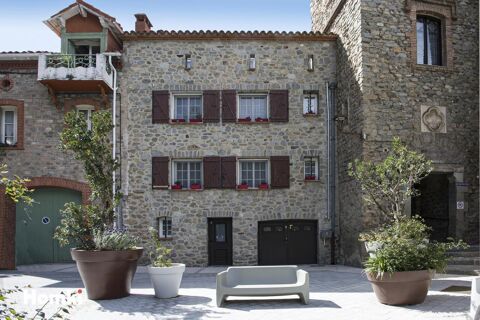 Maison de village en pierre, un garage, une terrasse tropézienne 229000 Arles-sur-Tech (66150)