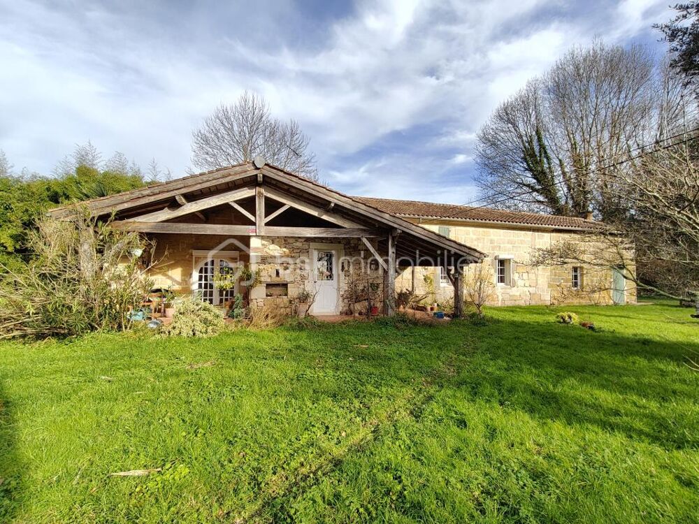 Vente Maison Maison en pierre en bord de Dordogne – Environnement privilégié Flaujagues