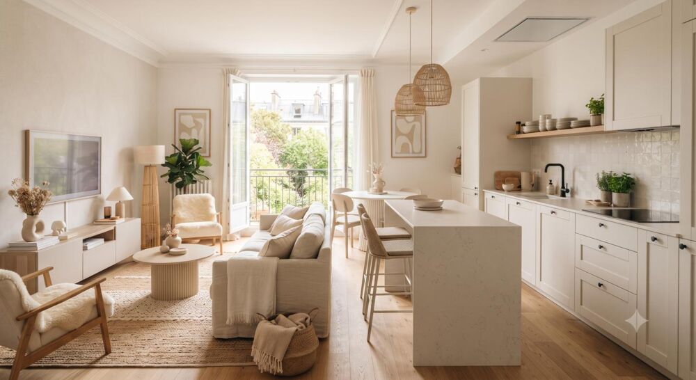 APPARTEMENT 3 PIECES BALCON ET PARKING