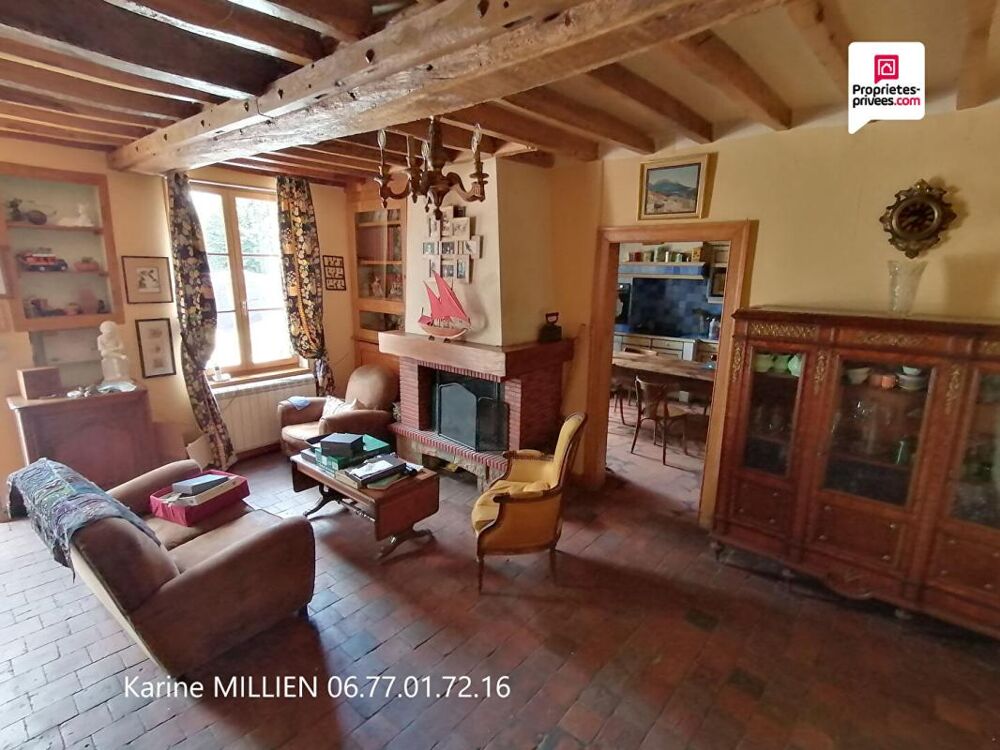 LA MADELEINE DE NONANCOURT 27320 Maison individuelle - 1 étage - 4/5 chambres - 2 granges - Cabanon de jardin - Terrain - 218 40