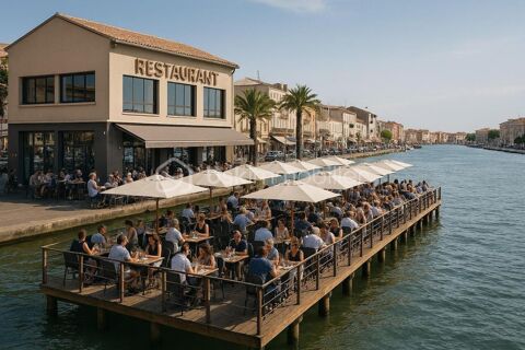 Fond de commerce Bar Restaurant emplacement N&deg;1 bord d'H&eacute;rault 389000 34300 Le grau d agde