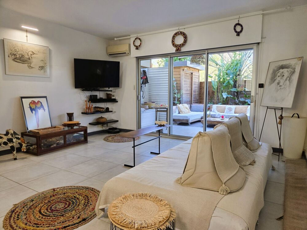 Vente Appartement Superbe T3 en rez-de-jardin à L'Hermitage-les-Bains Saint gilles les bains