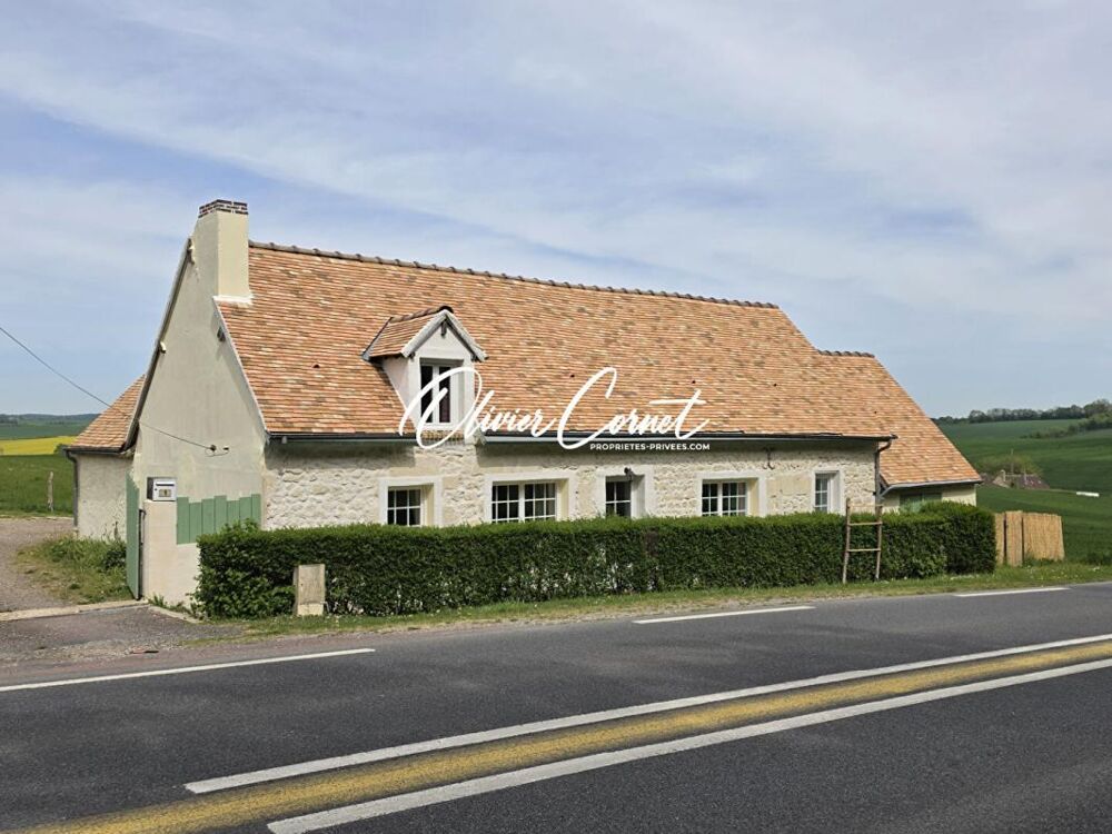 Longère rénovée 120 m² proche Nogent Le Rotrou