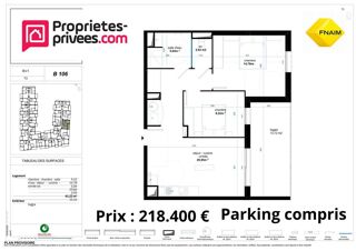  Appartement � vendre 3 pi�ces 62 m�
