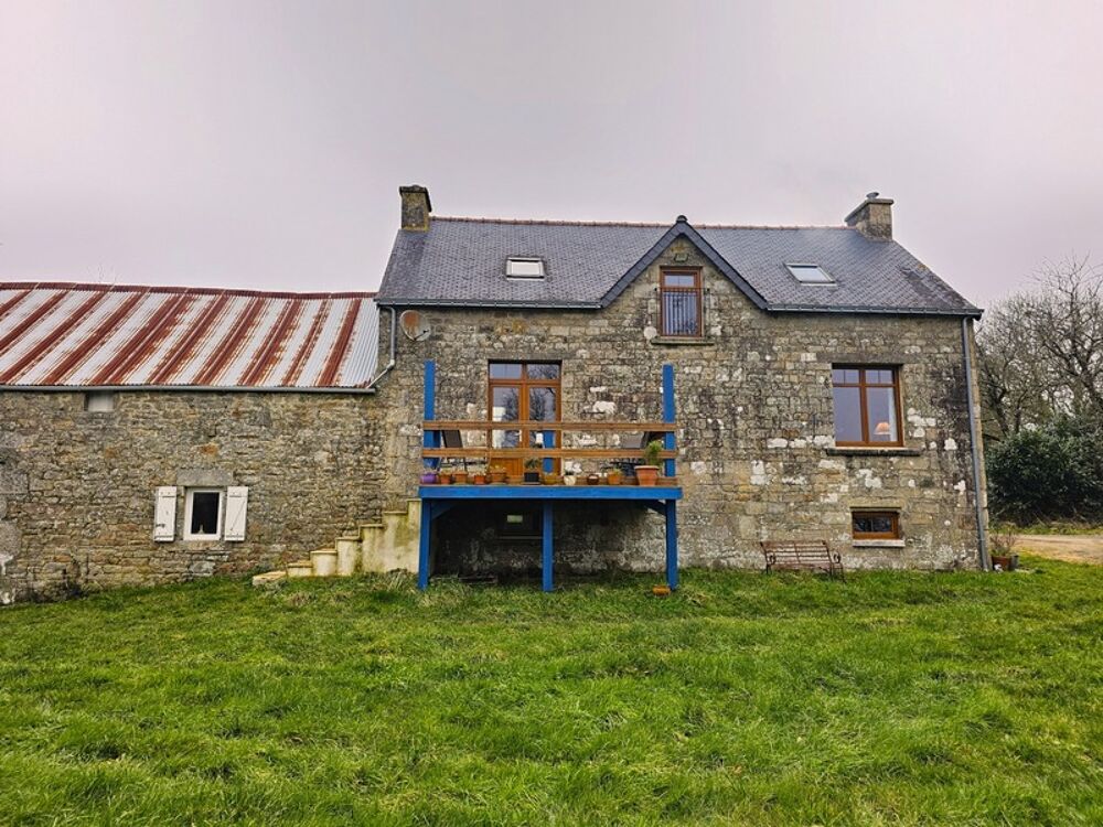 PERSQUEN EN CAMPAGNE JOLIE MAISON DE 134M² DE 5 PIÈCES UNE DÉPENDANCE DE 93M² EN PIERRE SOUS TÔLE UN TERRAIN DE 4220m²