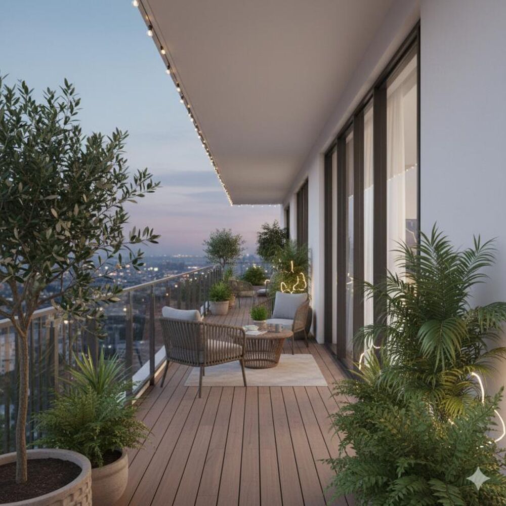 Opportunité  2 PIÈCES AVEC GRAND BALCON FACE AU MÉTRO 14