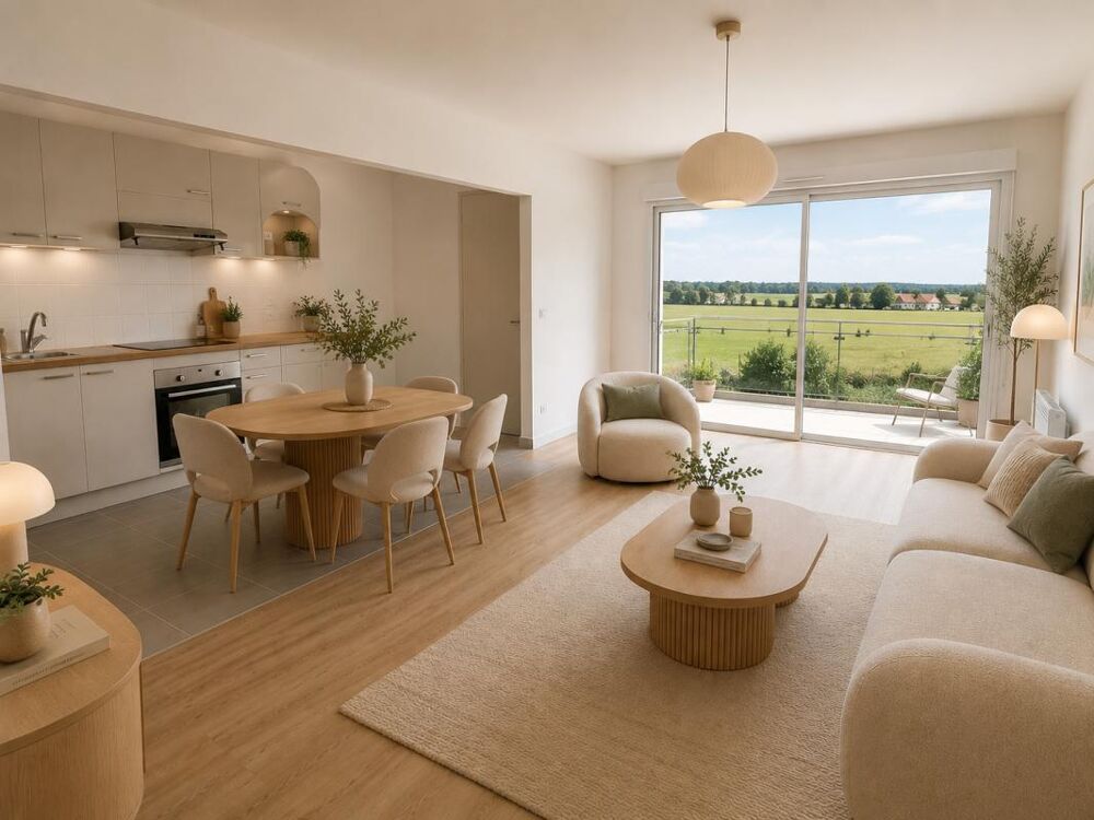Grand T2 à Toulenne proche LANGON avec BALCON
