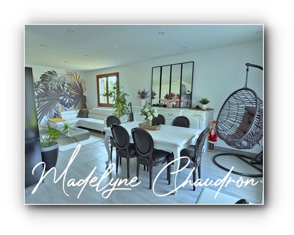 BOURAY-SUR-JUINE  Maison familiale de 120 m²  Terrain de 900 m²  Piscine  Jacuzzi  Sous-sol total  Aucun travaux